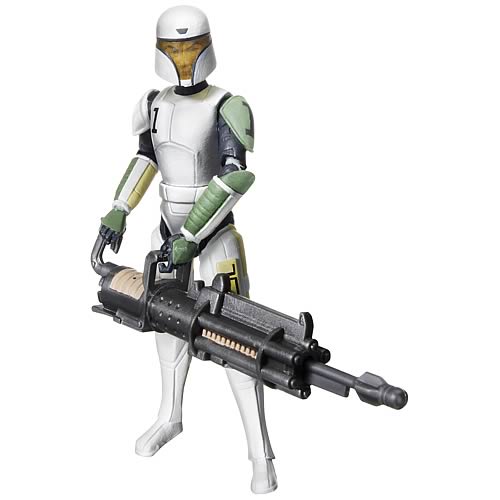 Star Wars Clone Wars Clone Trooper Hevy Figure, Not Mint
