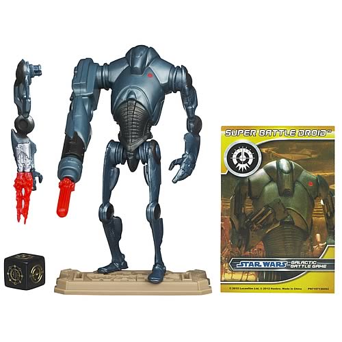 Star Wars Movie Heroes Super Battle Droid Figure, Not Mint