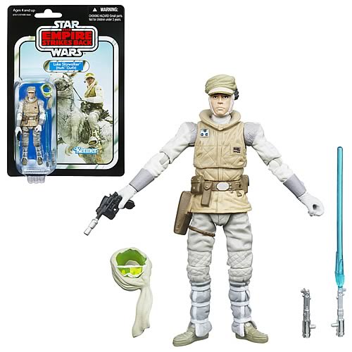 Star Wars 2012 Luke Skywalker (Hoth Outfit) Figure, Not Mint