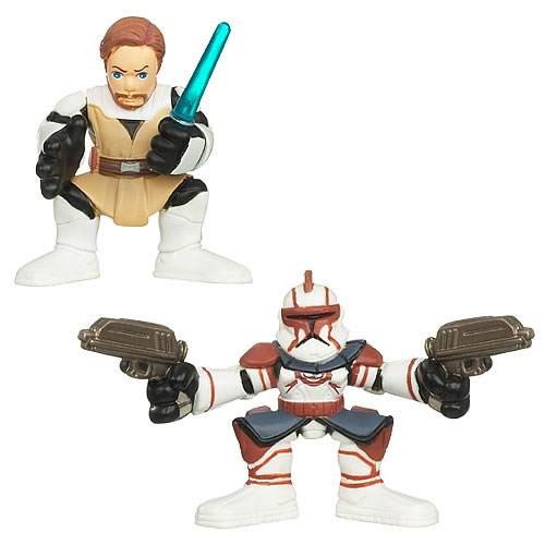 Star Wars Galactic Heroes Obi-Wan Kenobi & Commander Fil, NM