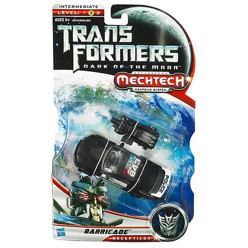 Transformers DOTM Mechtech Deluxe Barricade Figure, Not Mint