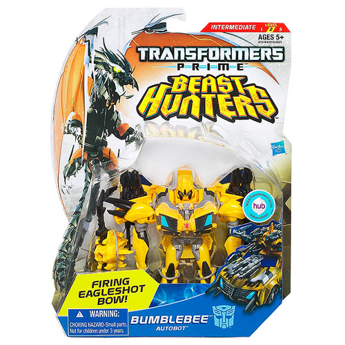 Transformers Prime Beast Hunter Bumblebee Figure, Not Mint
