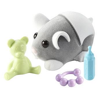 Zhu Zhu Pets Hamster Babies Muffin Dark Gray, Not Mint