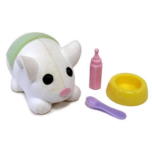 Zhu Zhu Pets Hamster Babies Snickle Fritz White, Not Mint
