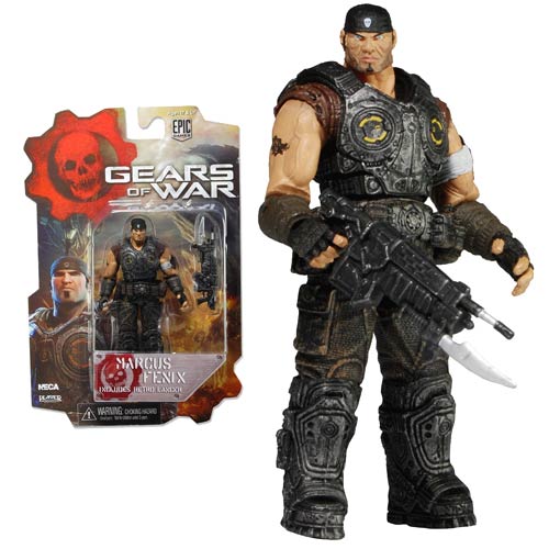 Gears of War Marcus Fenix 3 3/4-Inch Action Figure, Not Mint