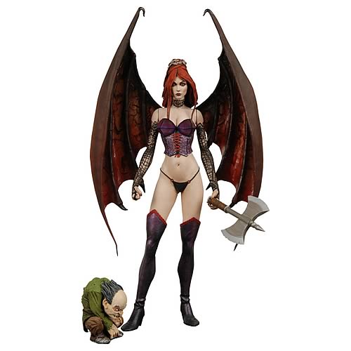 Player Select Castelvania Succubus Action Figure, Not Mint