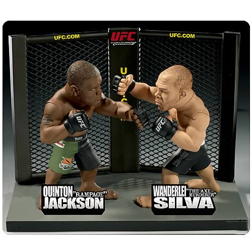 UFC Versus Jackson Vs. Silva UFC 92 Action Figure, Not Mint