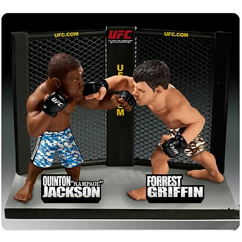 UFC Versus 2-Pack Jackson Vs. Griffin Figure, Not Mint