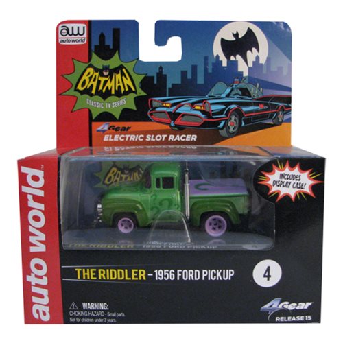 Batman 1966 TV Series The Riddler Slot Car Vehicle, Not Mint