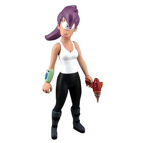 Futurama Leela Action Figure, Not Mint