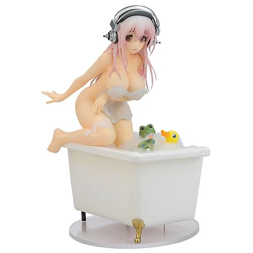 Nitro Super Sonico Bath Time Fun Statue