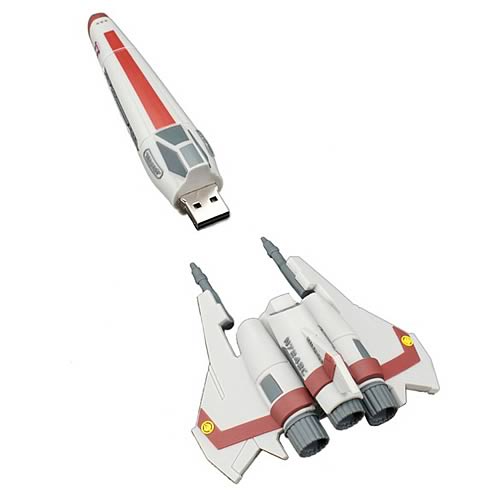 Battlestar Galactica Viper Ship Replica USB 8 GB Flash Drive