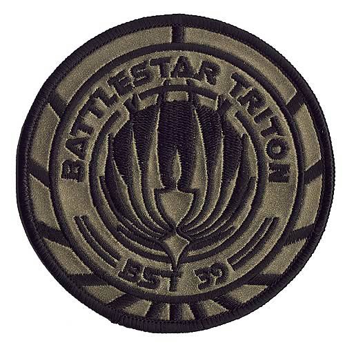 Battlestar Galactica Triton 39 Premium Ship Patch