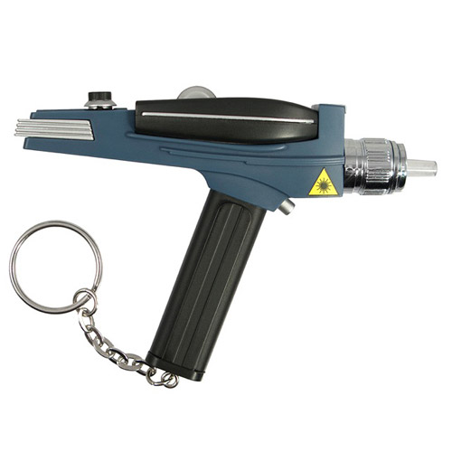 Star Trek The Original Series Phaser Laser Pointer Key Chain