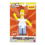 Simpsons Homer Simpson Bendable Figure