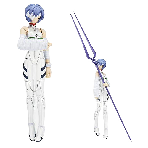 Evangelion Rei Ayanami Bandage Version Revoltech Figure