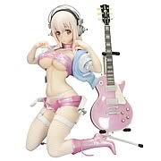 Nitroplus Super Sonico Bondage Candy Pink Version Statue