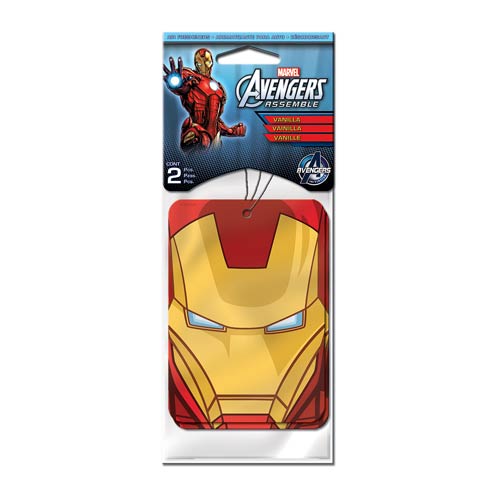 Iron Man Marvel Air Freshener 2-Pack