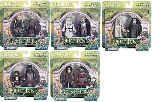 Lord of the Rings Minimates Wave 1 Case