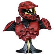 Halo Red Spartan MK VI Armor Half-Scale Bust Sculpture