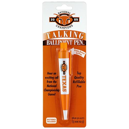 Texas National Champions Talking Pen
