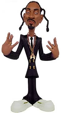 9 inch Snoop Dogg Black & White