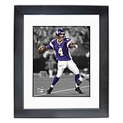 NFL Brett Favre Spotlight Collection Framed Matted Photo