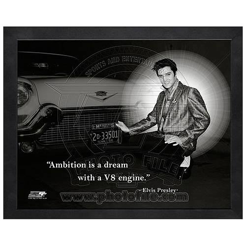 Elvis Presley ProQuote Ambition Framed Photo