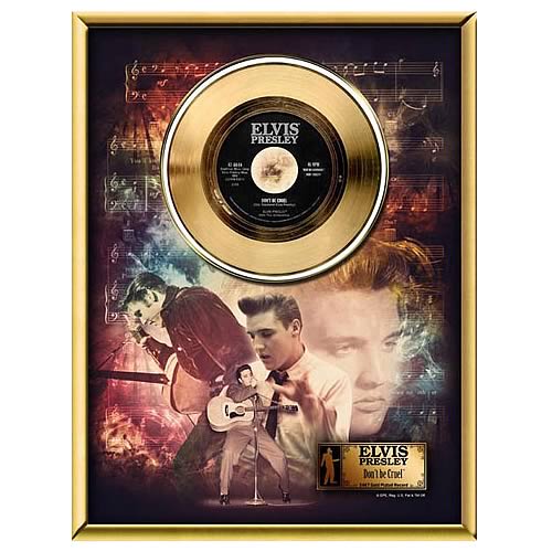 Elvis Presley Don't Be Cruel 45 rpm Gold Record