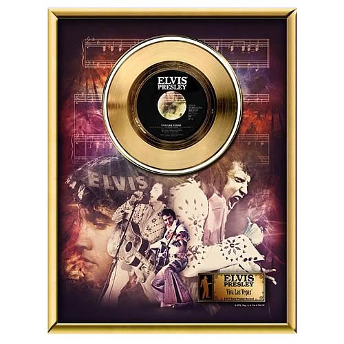 Elvis Presley Viva Las Vegas 45 rpm Gold Record