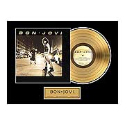 Bon Jovi Framed Gold Record