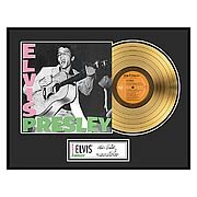 Elvis Presley Framed Gold Record