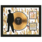 Elvis Presley 50,000 Fans 24Kt Gold Lp Record