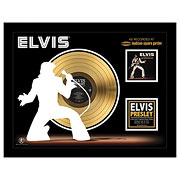 Elvis Presley Recorded At Msg 24Kt Gold Lp Record