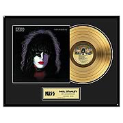 KISS Paul Stanley Framed Gold Record