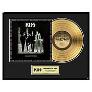 KISS Dressed To Kill Framed Gold Record