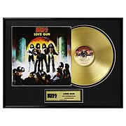 Kiss Love Gun Framed Gold Record