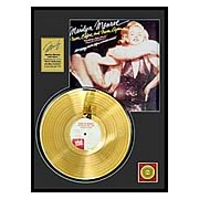 Marilyn Monroe Never Before And Never Again Gold Record