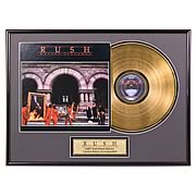 Rush Moving Pictures Framed Gold Record