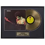 Jimi Hendrix Band of Gypsys Framed Gold Record