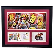 Iron Man Framed Lithographgraph with Event Cover