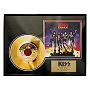 KISS Beth Framed Gold Record