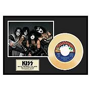 KISS Rock & Roll All Nite Framed Gold Record