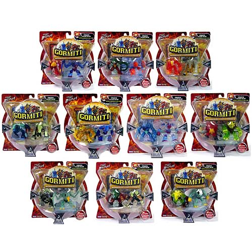 Gormiti 2-Pack Basic Figures Case, Gormiti, Action Figures, Playmates