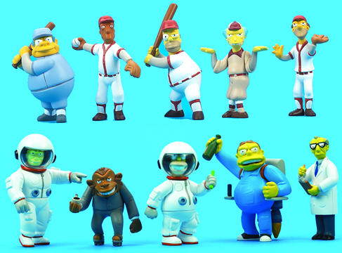 Simpsons Mini-Figures 1 Case
