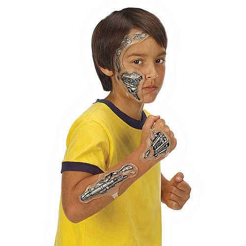 Terminator Salvation Roleplay Costume Exoskeleton Patches