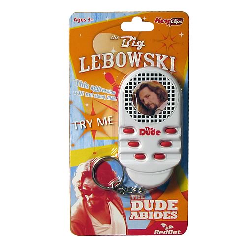 The Big Lebowski The Dude Talking Keychain