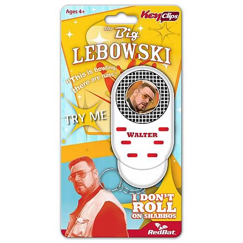 The Big Lebowski Walter Talking Key Chain