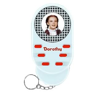 Wizard of Oz Dorothy Talking Key Chain