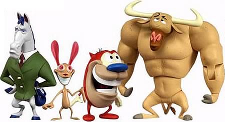 Ren & Stimpy Series 1 Action Figure Set